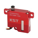 Vendite calde KST SV10M-12A Super alta tensione 9.0Kgf.cm 0.11sec/60. Ala Coreless per alianti RC e uav industriali